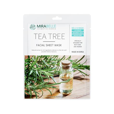 Buy Tea Tree Sheet Mask Online | Korean Tea Tree Face Mask – Mirabelle