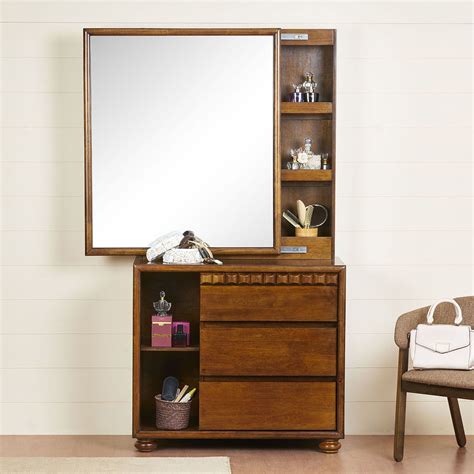 Buy Tagetes Transitional Dressing Table with Mirror from Home Centre at ...