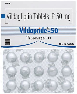 Vildapride 50 Tablet 15: Uses, Side Effects, Price & Substitutes