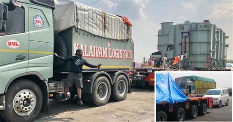 India’s Longest Truck Has 148 Wheels, Moves With Mahindra Xylo Escort ...