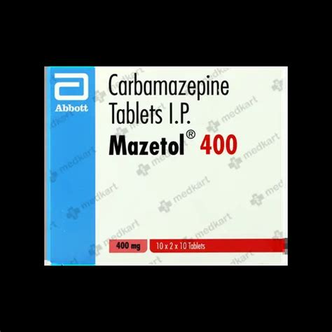 MAZETOL 400MG TABLET 10'S : View Price, Combination and Alternatives ...