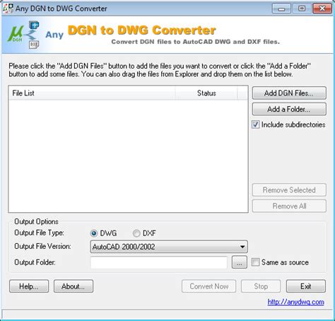 Any DGN to DWG Converter下载-DGN转DWG软件_DGN转DWG破解 2018.0 破解-新云软件园