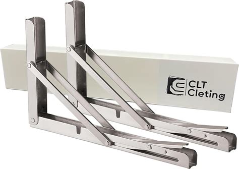 CLTCLETING CLT 20'' Folding Shelf Brackets Max. Load 550 lb, India | Ubuy