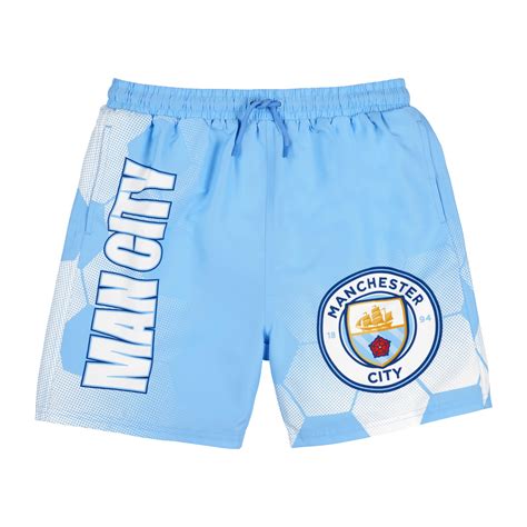 Manchester City FC Boys Swimming Trunks - Characterville