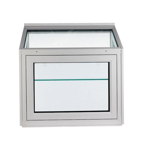 JJJ SPECIALTY CO. 41-in x 42-3/4-in Casement Vinyl New Construction ...