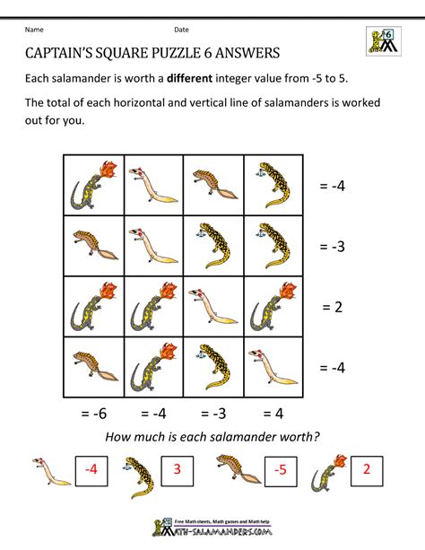 Image result for Interesting Math Problem for 6th Graders