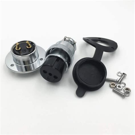 Probots 2 Pin GX25 Male Female Panel Mount Female Aviation Connector ...