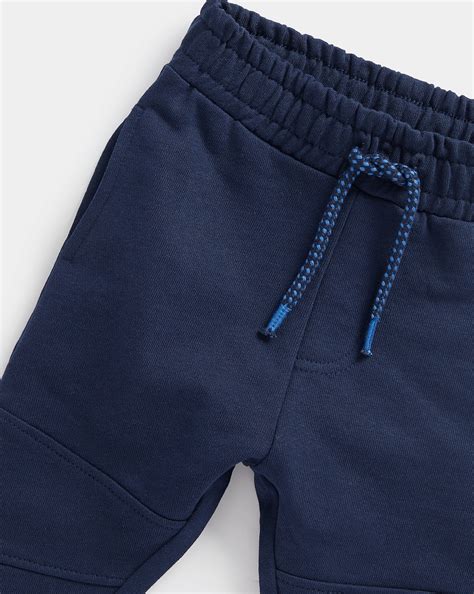 Buy Mothercare Boys Full Sleeves Jogger Set -Pack Of 2-Navy Online at ...