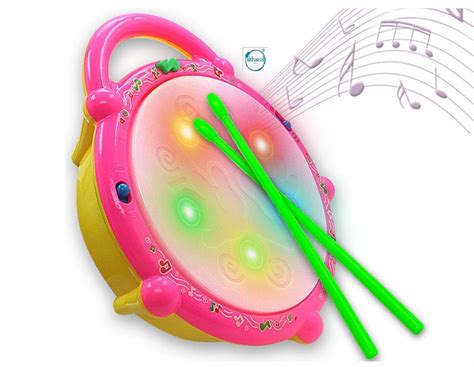 Buy Surprise Inside Flash Drum with 3D Lights and Music for Kids Multi ...