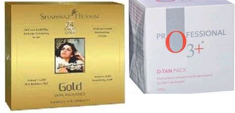 Shahnaz Husain Gold facail kit and d-tan pack 40+300ml Price in India ...