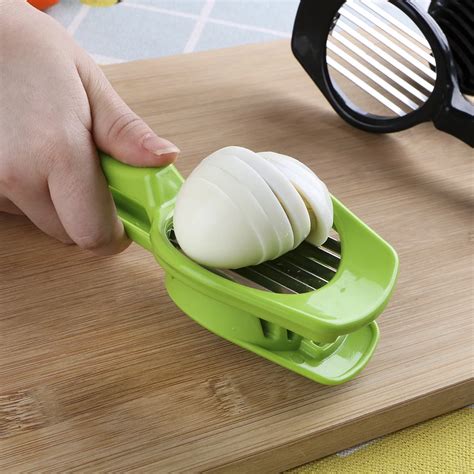 Egg Slicer With Stainless Steel Wire Slicer, Multifunctional Cutter For ...