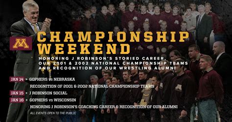 Gopher Wrestling to host a weekend of celebration - The Guillotine
