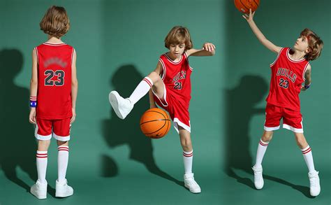 Set Maglia Basket 2 Pezzi Bambino - Canotta Senza Maniche + Pantaloncini, Tuta Sportiva 4-14 Anni - Foto 8
