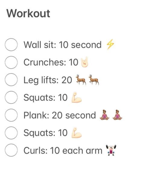 home workout schedule for men