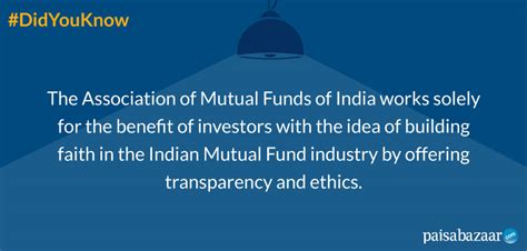 Know All About (AMFI) Association of Mutual Funds in India - Paisabazaar