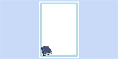 Reading Book Page Border | Page Borders (teacher made)