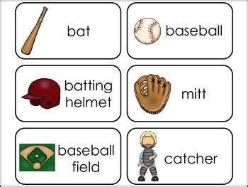 Baseball Flashcard 的图像结果