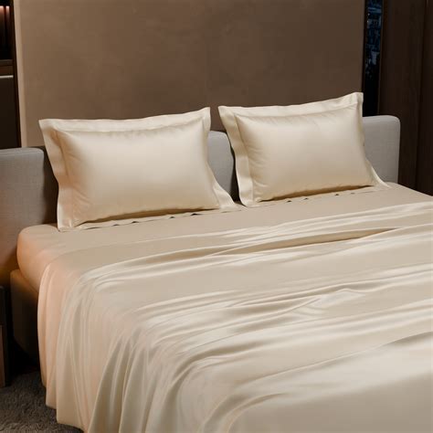 Ivory Sateen Bed Linen | Premium Bedding set| Stoa – Stoa Paris