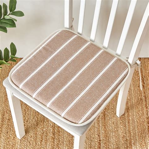 Buy Nomad Orbit Monolith Striped Chair Pad - 40x40cm from Home Centre ...