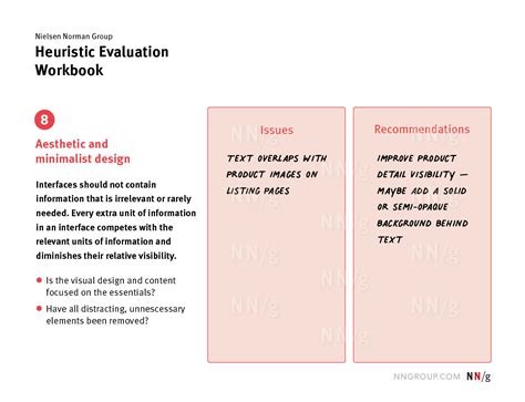 Image result for Heuristic Evaluation Report Example