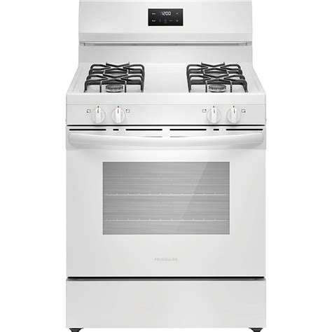 Frigidaire Gas Oven Range, White FCRG3051BW | Zoro