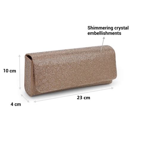 Buy Mochi Women Gold Hand Bags Clutches Online | SKU: 38-173-15-10 ...