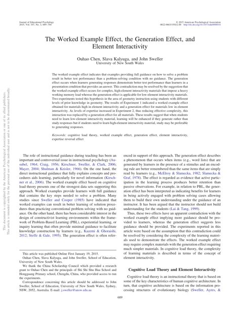 Image result for Worked-example effect Explained