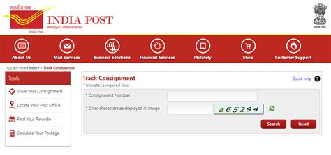 Image result for Speed Post Tracking Number