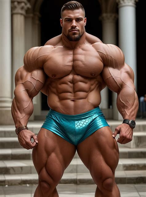 Image result for Large Muscle Man