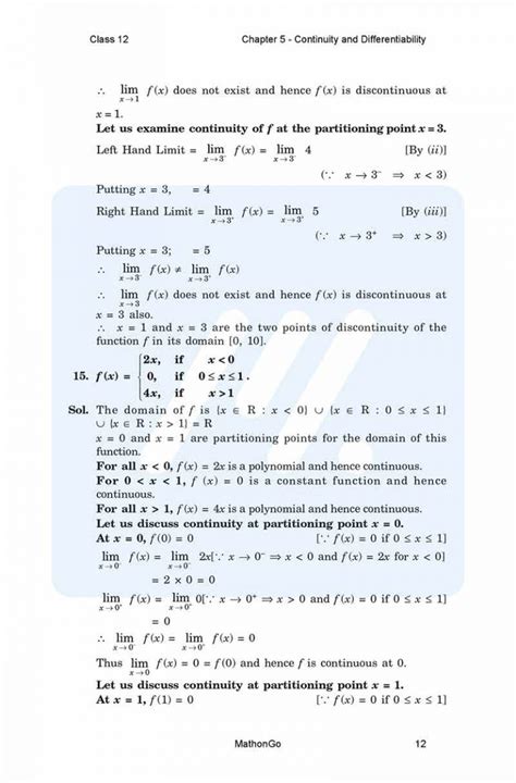 Image result for Class 12 Math Exercise 5.1 Viba