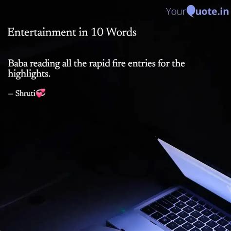 Baba reading all the rapi... | Quotes & Writings by Shruti | YourQuote