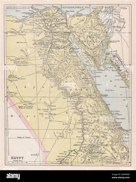 Middle east map 1900s hi-res stock photography and images - Alamy