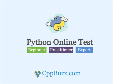 Image result for Python Programming Test