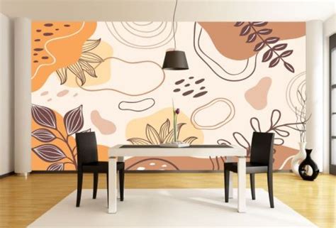 Floral wallpapers I T0889 Wallpaper Floral motifs