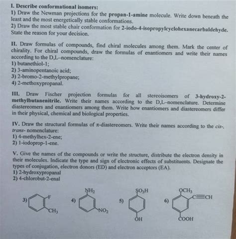 Draw Fischer projection formulas for all stereoisomers of 3-hydroxy-2meth..