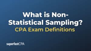 Image result for Statistical Sampling vs Non Statistical