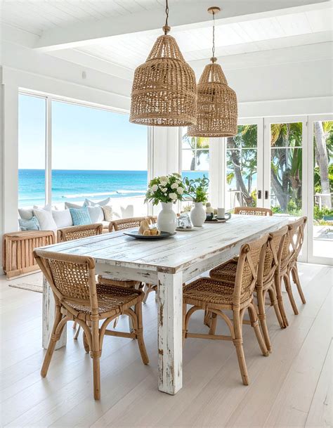 20 Coastal Dining Room Ideas for a Beachy Vibe