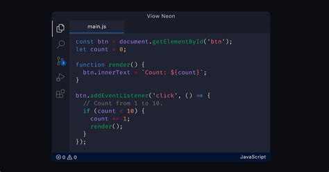 Image result for vs Code Neon Theme