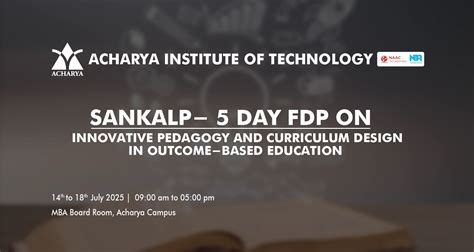 Acharya Upcoming Events 2025 | Past Events