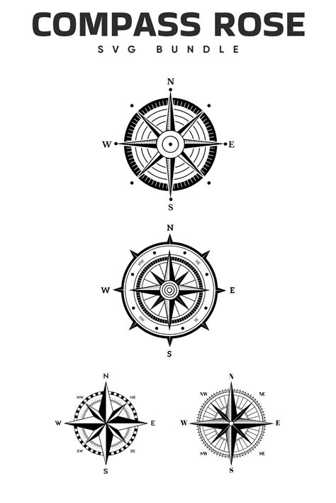 Image result for Simple Compass Rose SVG