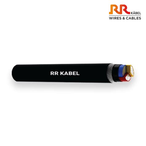 RR KABEL ALUMINIUM ARMOURED CABLE , XLPE INSULATED , 1 METERS