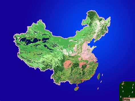 中国卫星地图高清版大图可放大图片_韩国地图高清版大图可放大图片 - 随意云