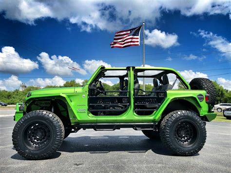 2018 Jeep Wrangler Mojito! Custom Lifted Leather Sahara 38″s for sale