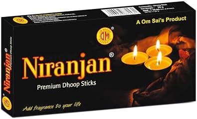 Om Sai's Niranjan Fragrance Dhoop Stick for Pooja, Low Smoke Dhoop ...