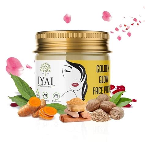 Iyal India Earth's Essence - Golden Glow Face Pack 50G | For instant ...