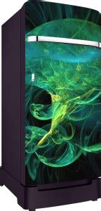 paper pebbles 60.96 cm Large Single Door Fridge Wallpaper And Decal ...