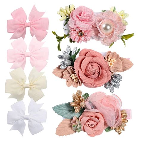 Beautiful flower hair clips online