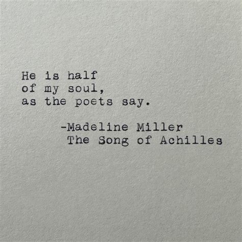 Madeline Miller The Song Of Achilles