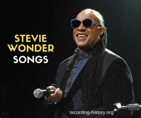 10+ Best Stevie Wonder's Songs & Lyrics - All Time Greatest Hits
