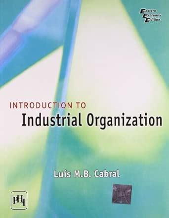 Buy Introduction to Industrial Organization Book Online at Low Prices ...